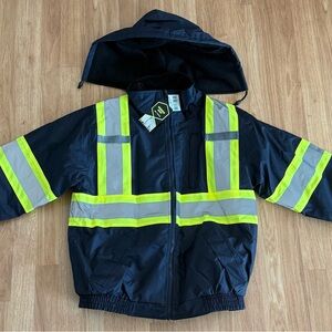 NEW Men’s Riot Empire Workwear Jacket - Navy Blue - Medium